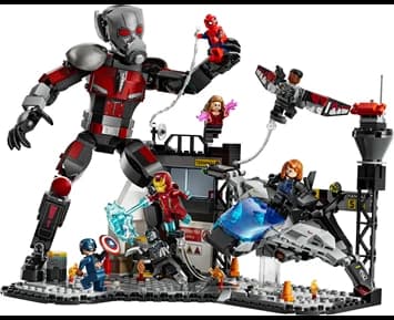 LEGO Super Heroes Actionfylt kamp fra Captain America: Civil War 76314