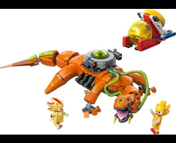LEGO Sonic Super Shadow mot Biolizard 77003