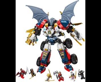 LEGO Ninjago Zanes ultra-kombinasjonsrobot 71834
