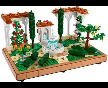 LEGO Icons Hage med fontene 10359