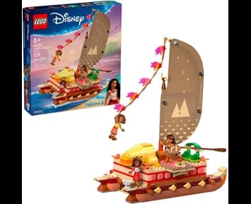 LEGO Disney Princess Vaiana på kanoeventyr 43270