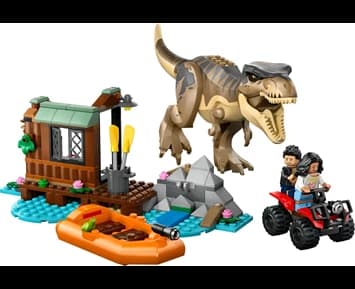 LEGO Jurassic World På flukt fra t. rex 76975