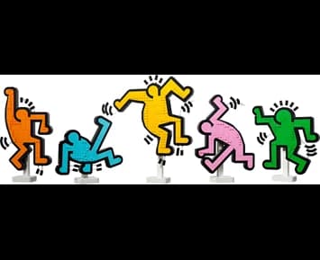 LEGO ART Keith Harings dansende figurer 31216