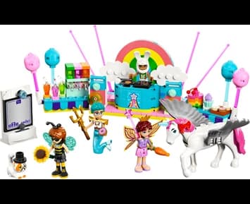 LEGO Friends Utkledningsfest med enhjørning og alv 42661