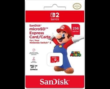 Nintendo Switch 2 SanDisc microSD Express 256GB