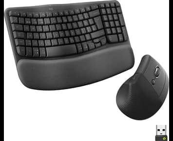 Logitech Wave Keys and Lift Combo