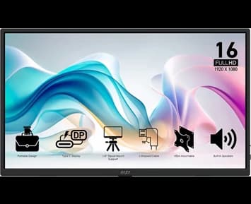 MSI MSI 16" MP165 E6