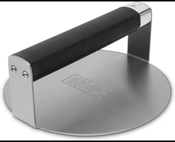Weber Hamburgerpress Stål