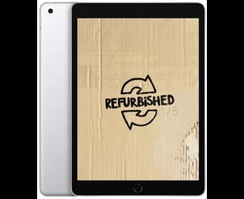 Apple 10.2-inch iPad (9th Gen) - A13 Bionic chip, Wi-Fi, 64GB - Silver - Refurbished