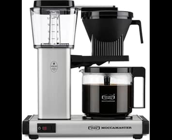 Moccamaster Moccamaster One Switch Matt Silver