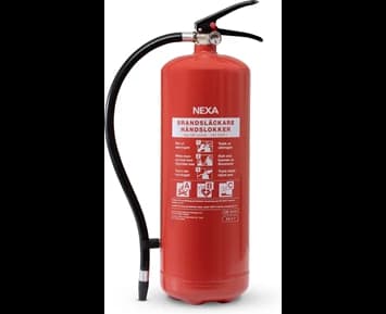 Nexa Brannslukningsapparat Rød 6kg