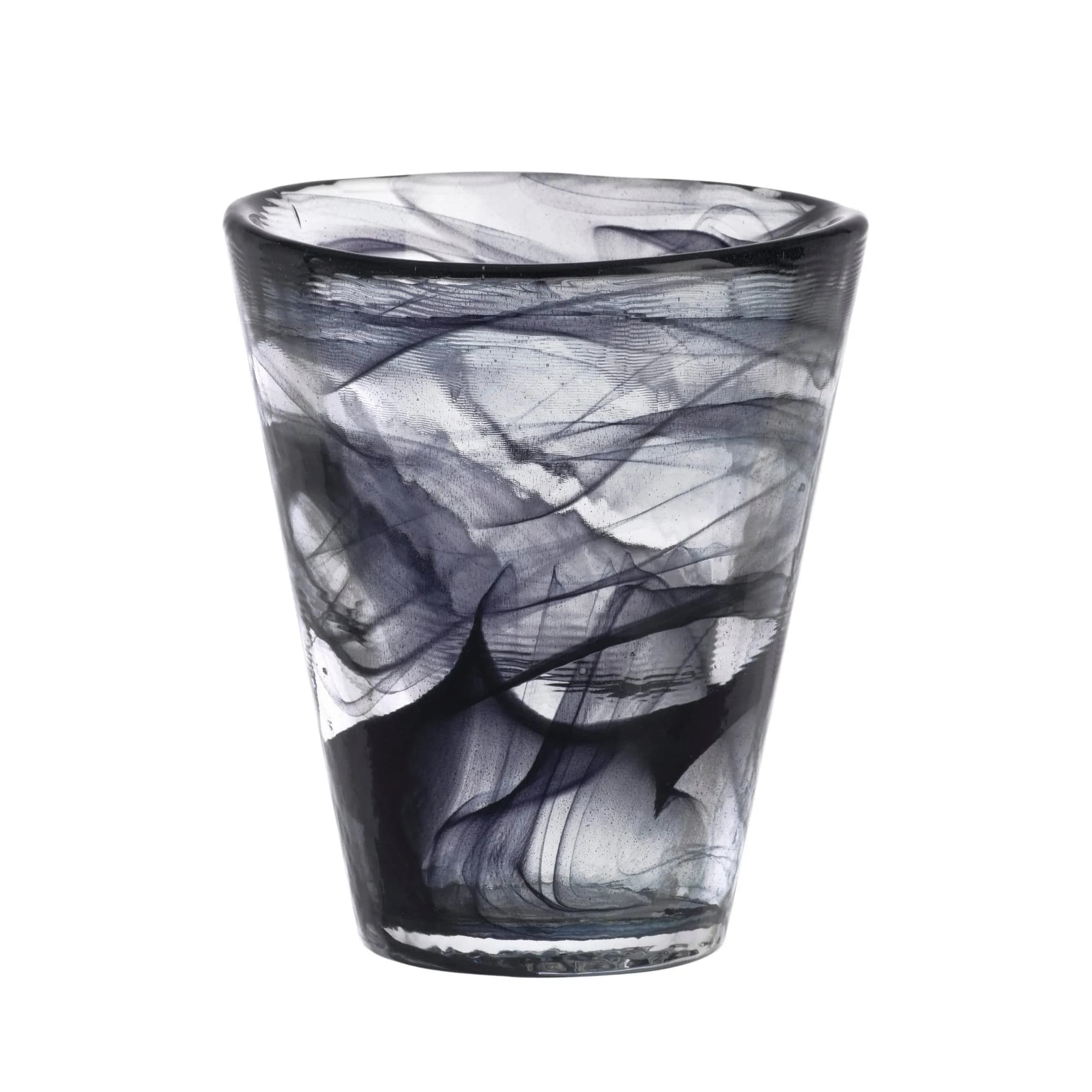 Mine glass, svart