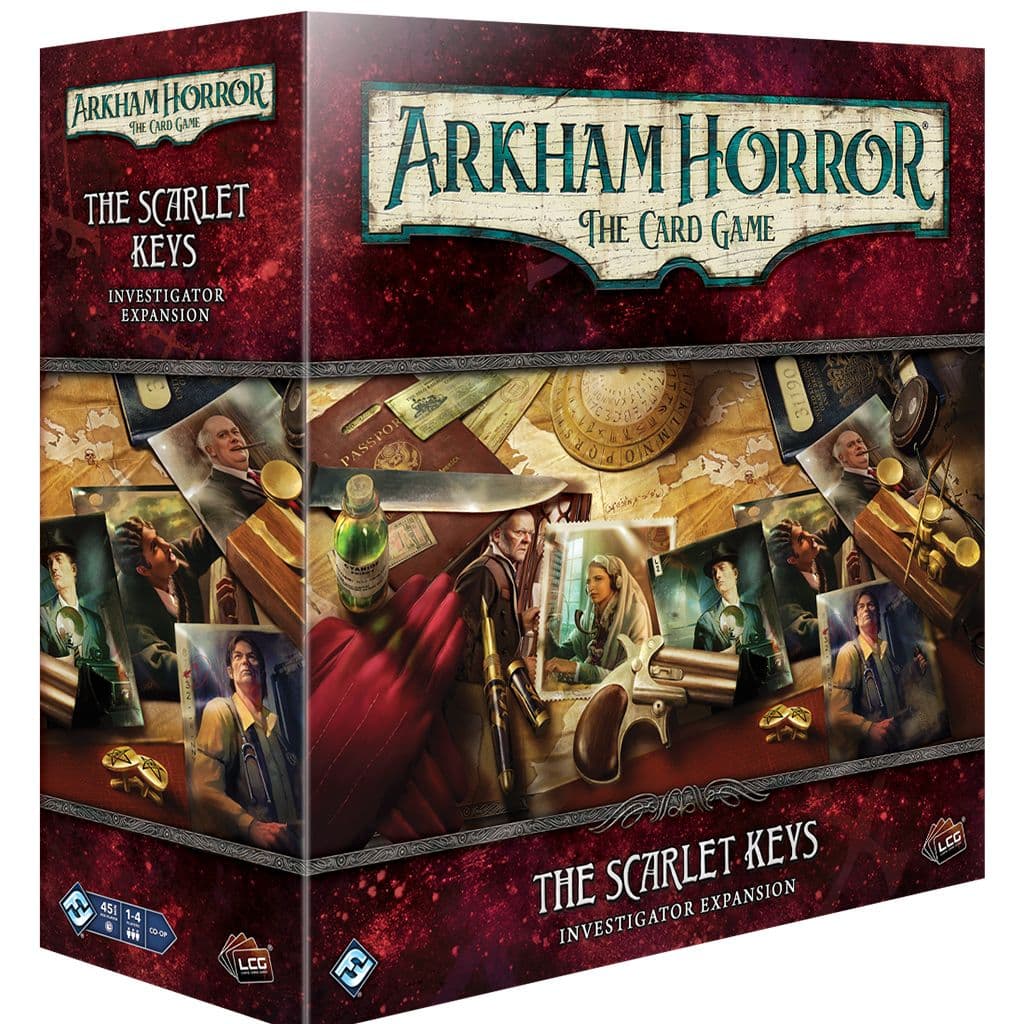 Scarlet Keys Investigator Expansion, Arkham Horror: The Card Game Revised Edition ( 4B)