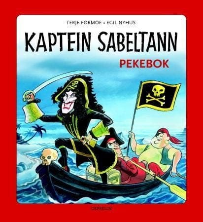 Kaptein Sabeltann - pekebok