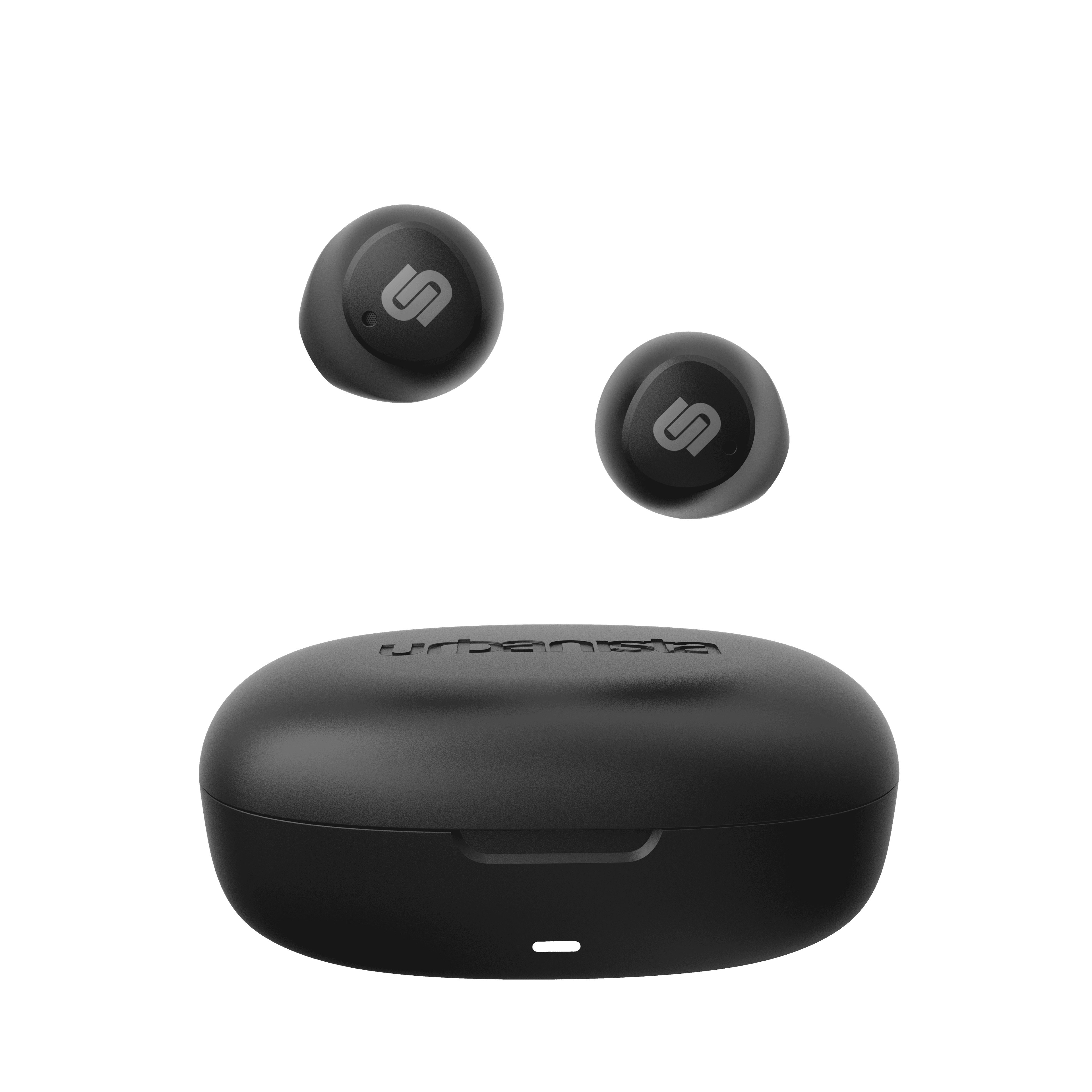 Lisbon - Små og diskrete trådløse ørepropper, Midnight Black