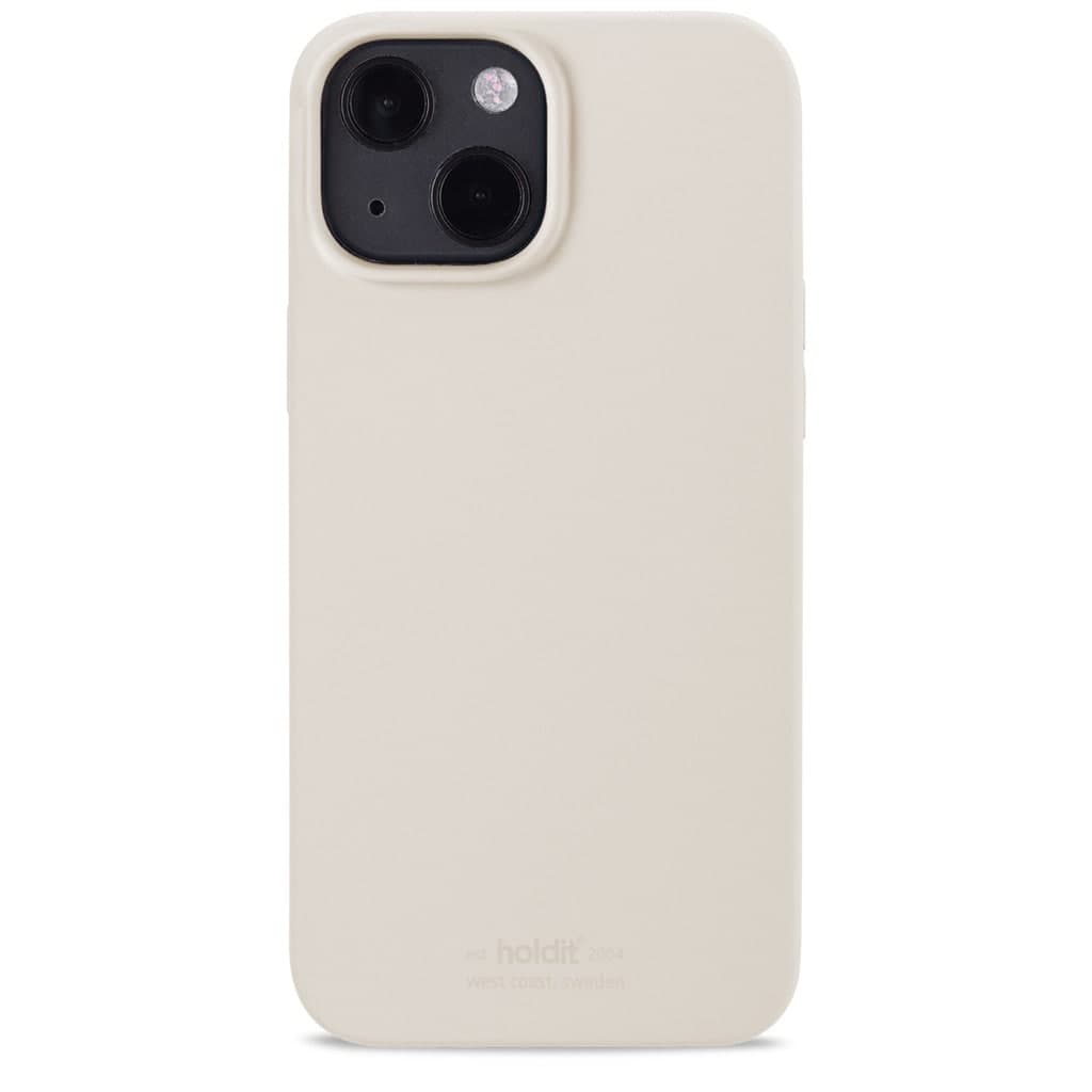 iPhone 14 Silicone Case, Light Beige