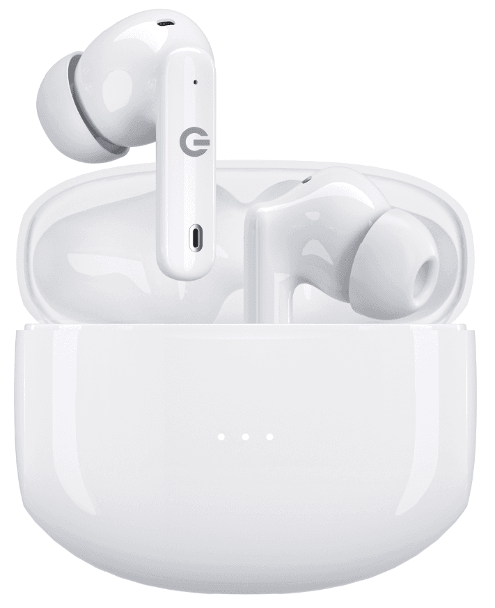 Trådløse In-ear Ørepropper, Hvit