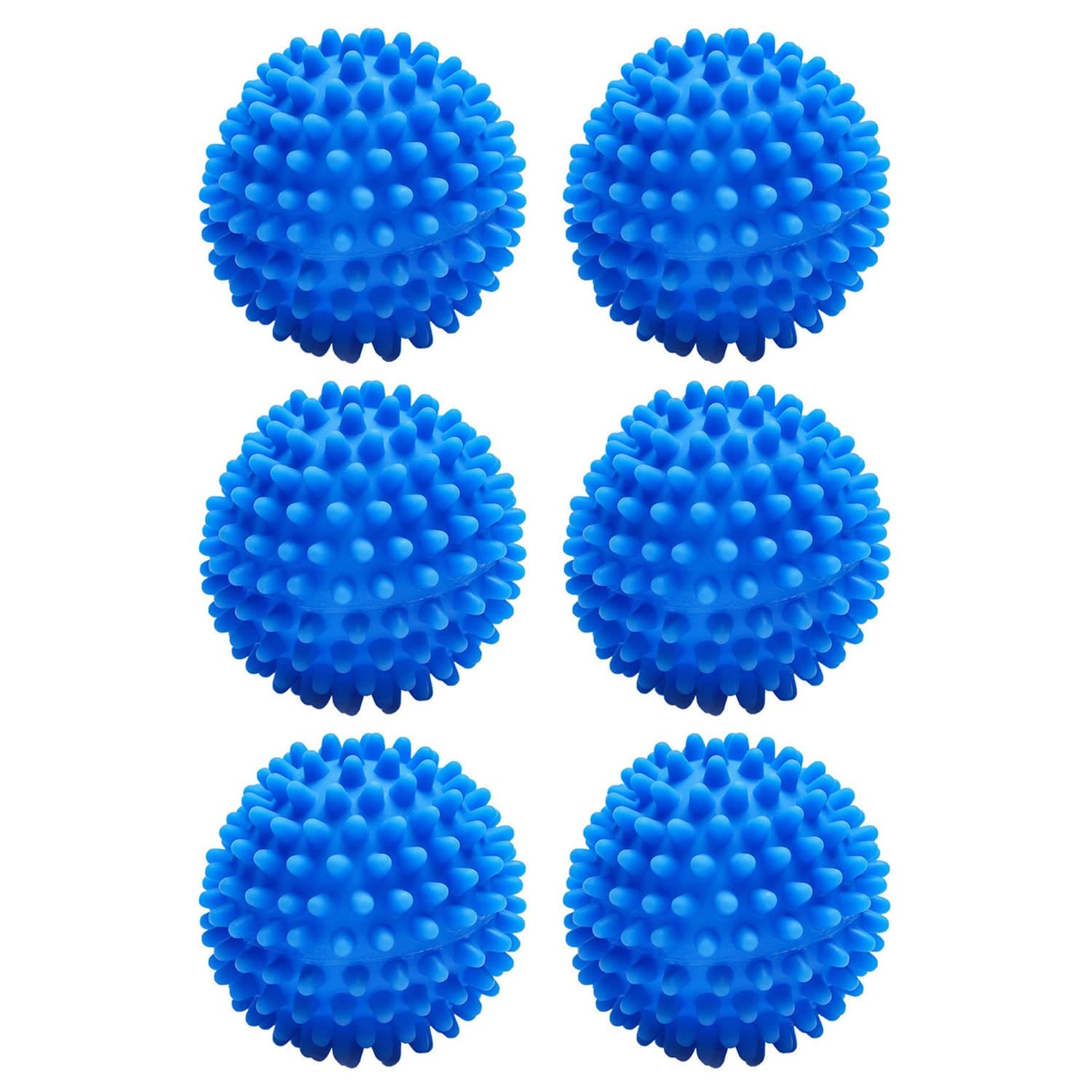 6-pack Vaskeballer for vaskemaskin og tørketrommel, Blå