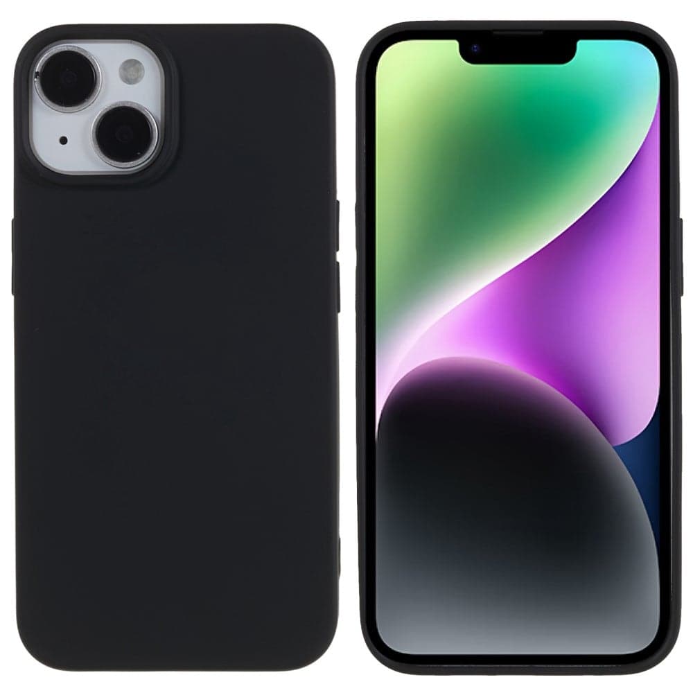 iPhone 14 TPU-deksel, Svart