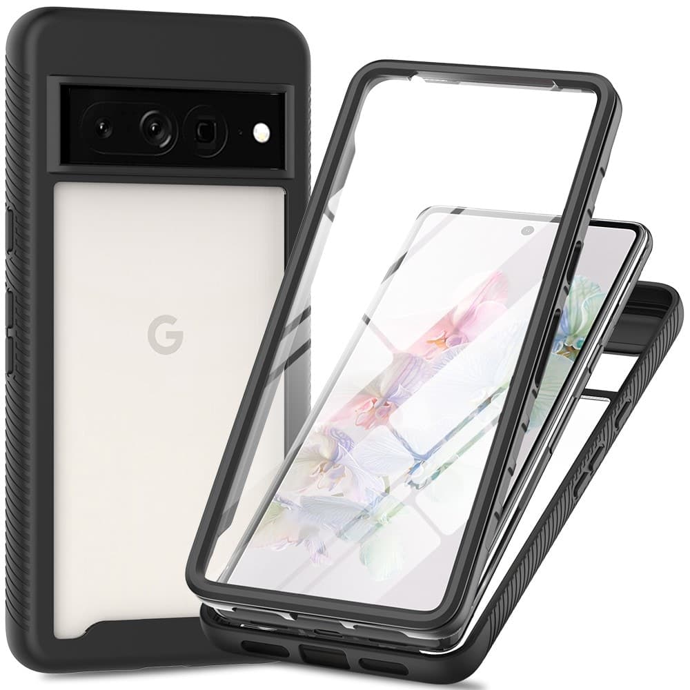 Google Pixel 10 Pro Deksel Full Protection, Svart