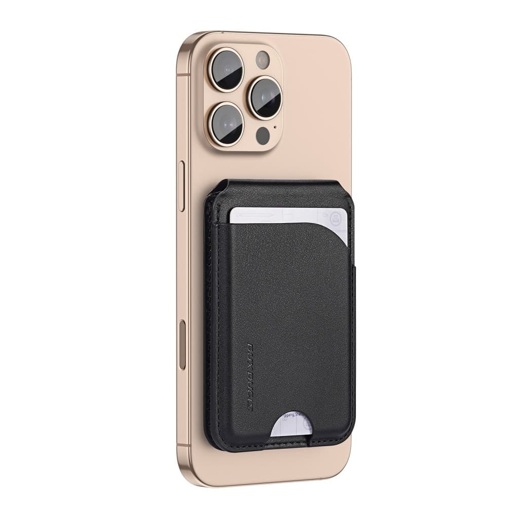 Magnetisk Lommebok og Stativ, Svart