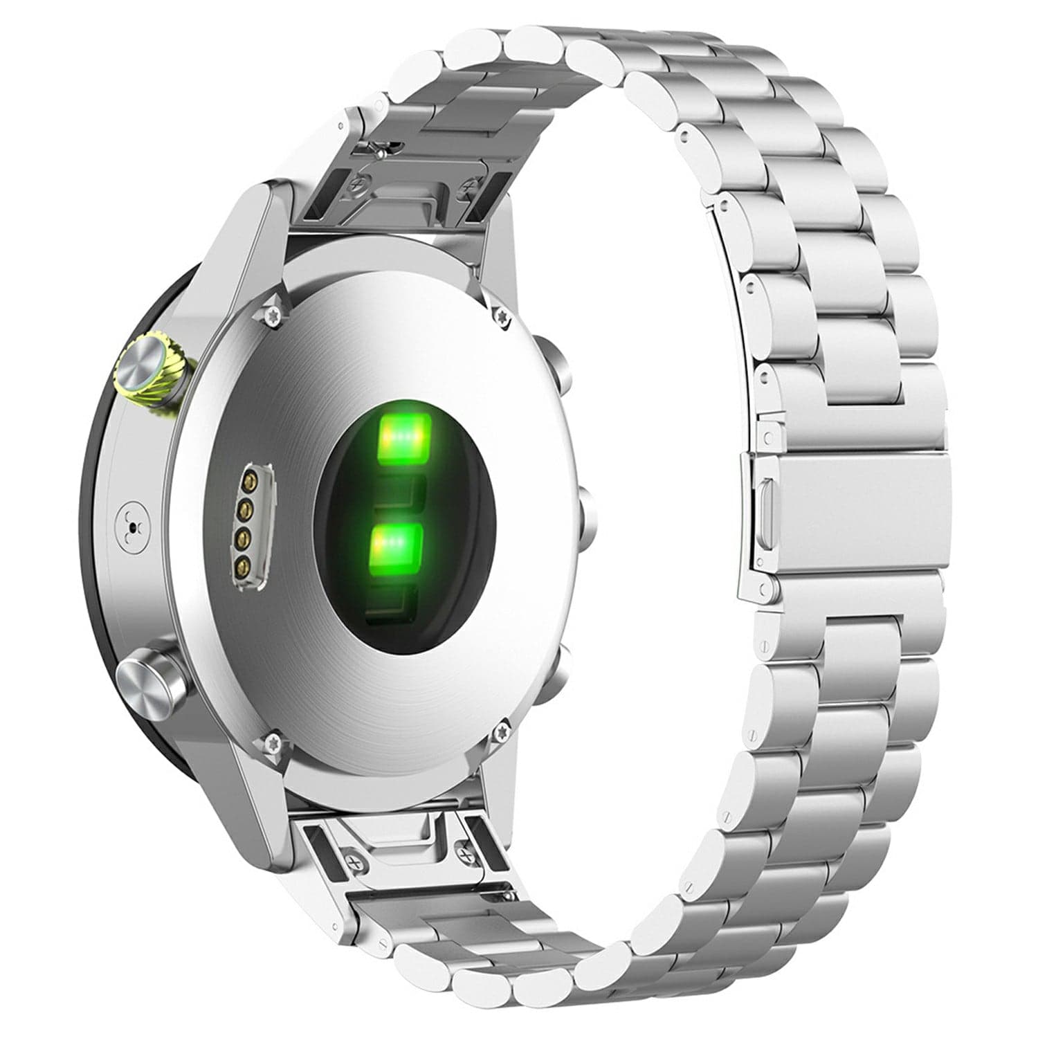 Garmin Fenix 8 43mm Stilig reim i titan, Sølv