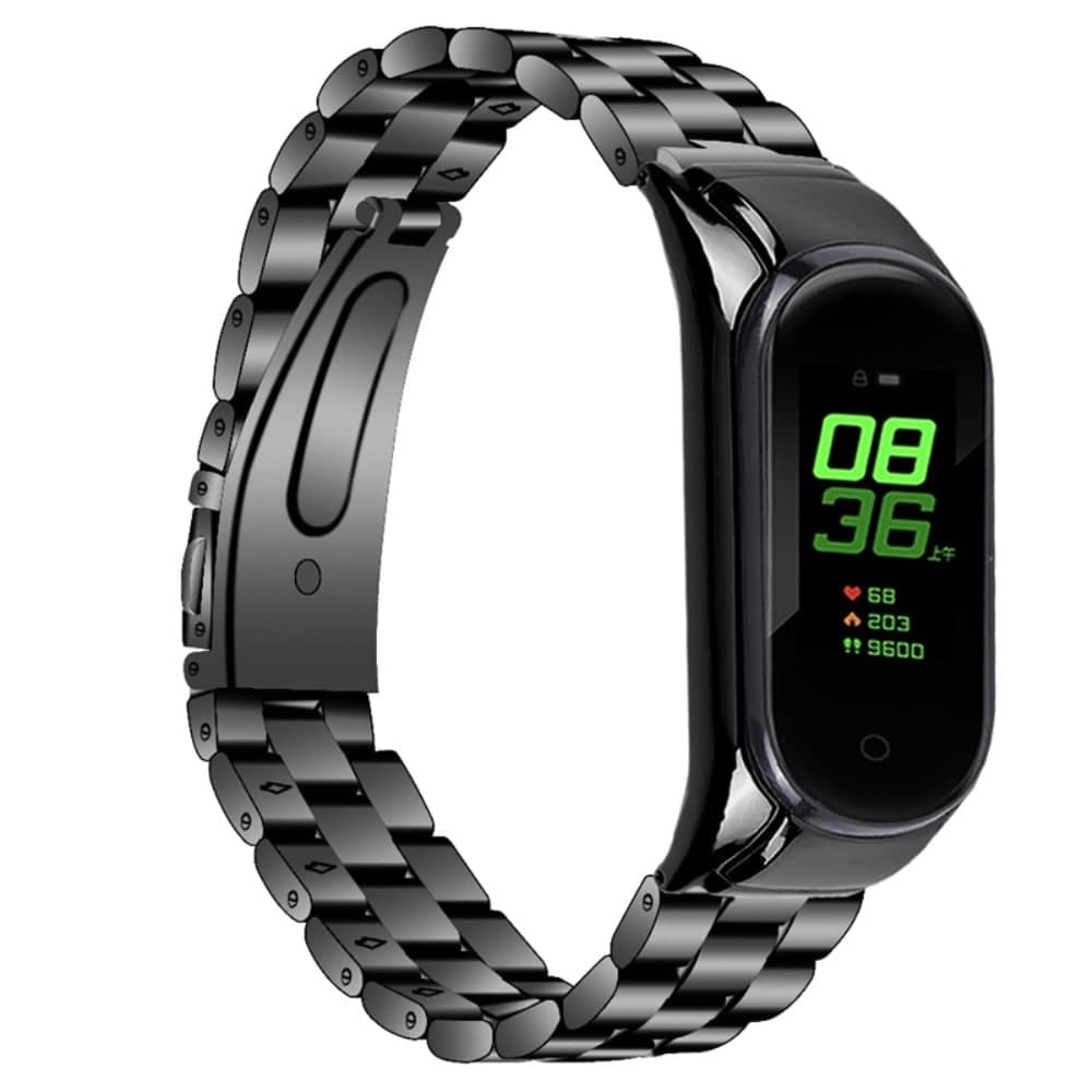 Xiaomi Mi Band 7 Elegant lenkereim i metall, Svart
