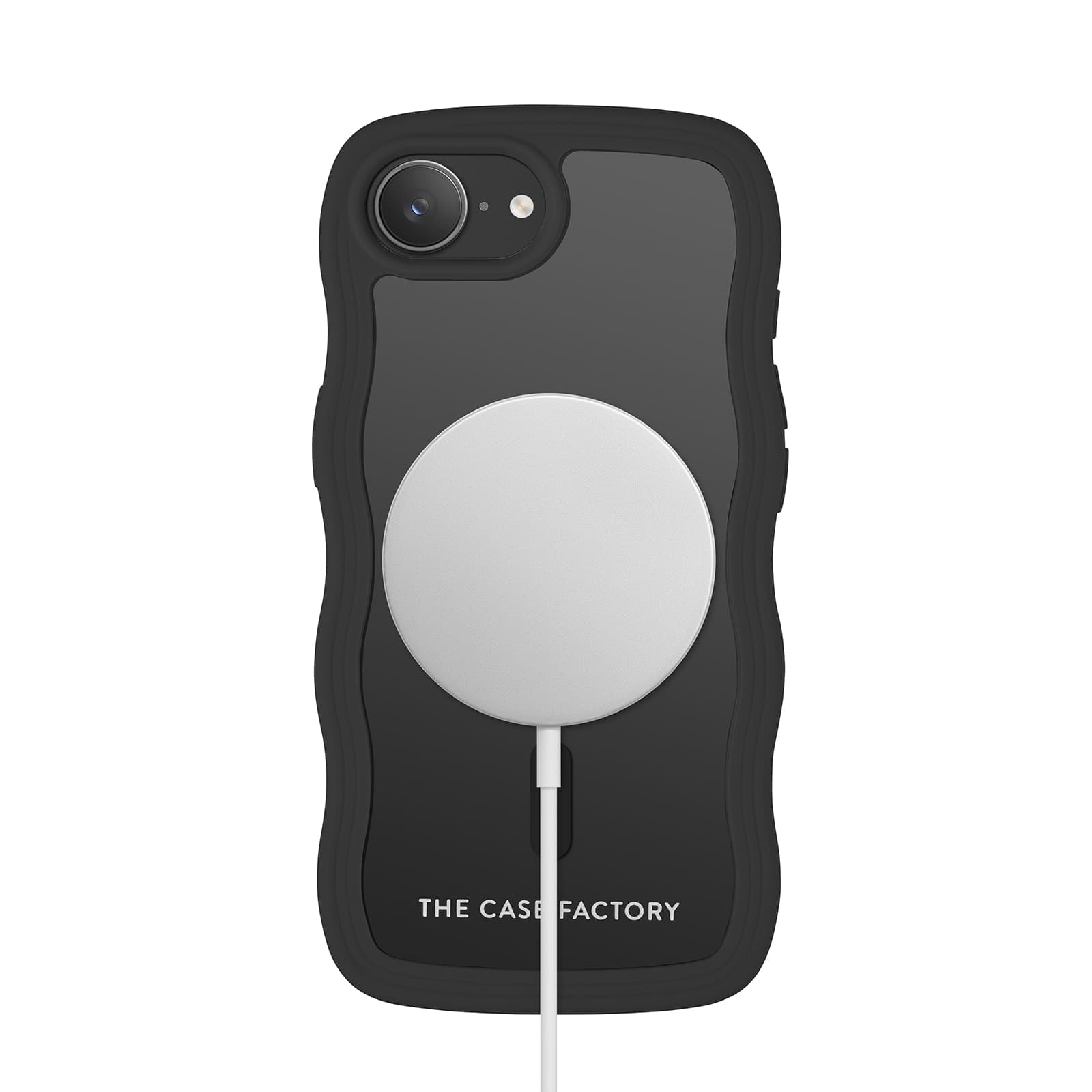 iPhone 16e The Wave Magnetic Case, Svart