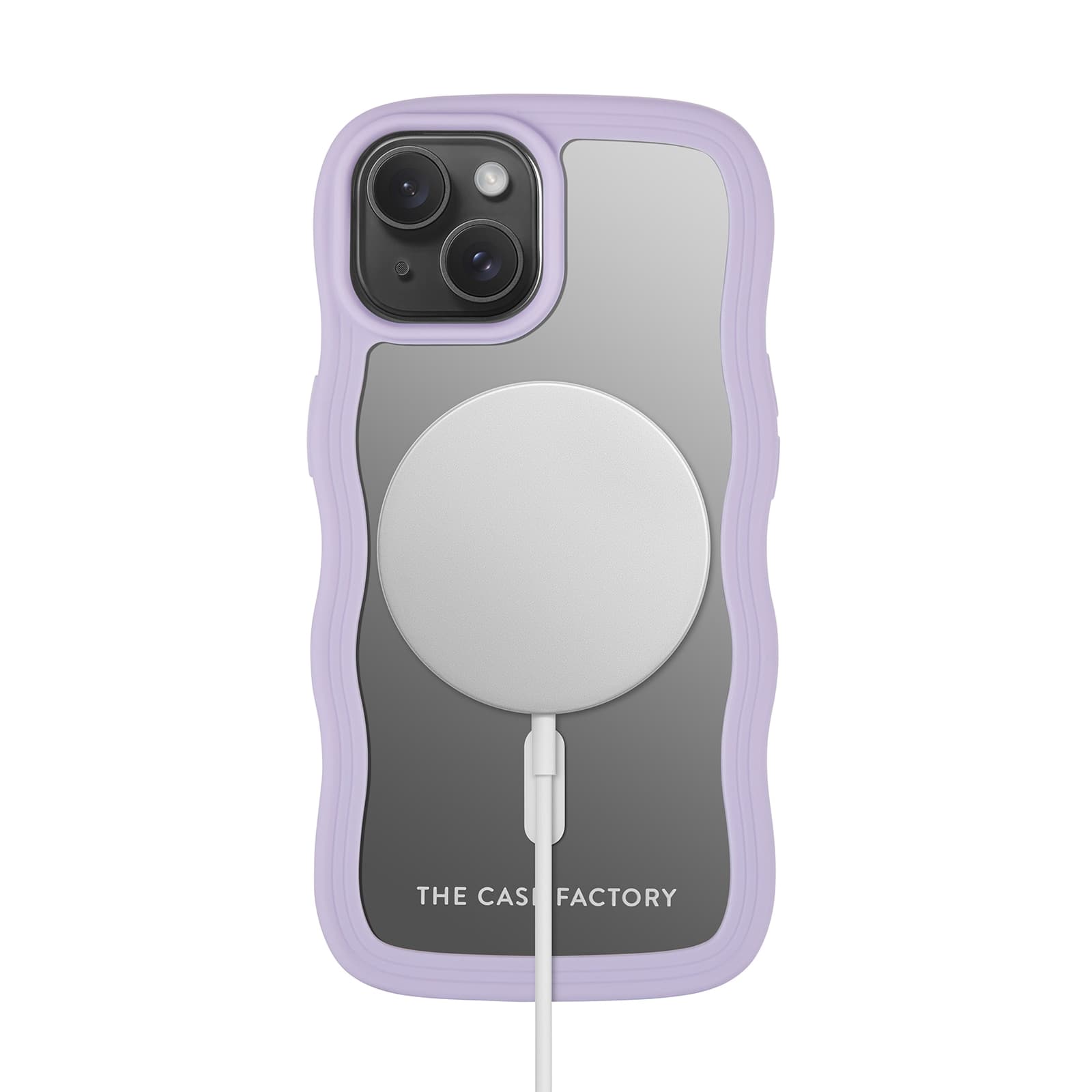 iPhone 14 The Wave Magnetic Case, Lilla