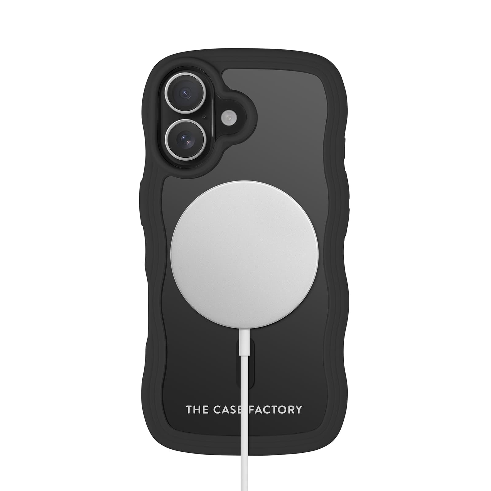 iPhone 16 The Wave Magnetic Case, Svart