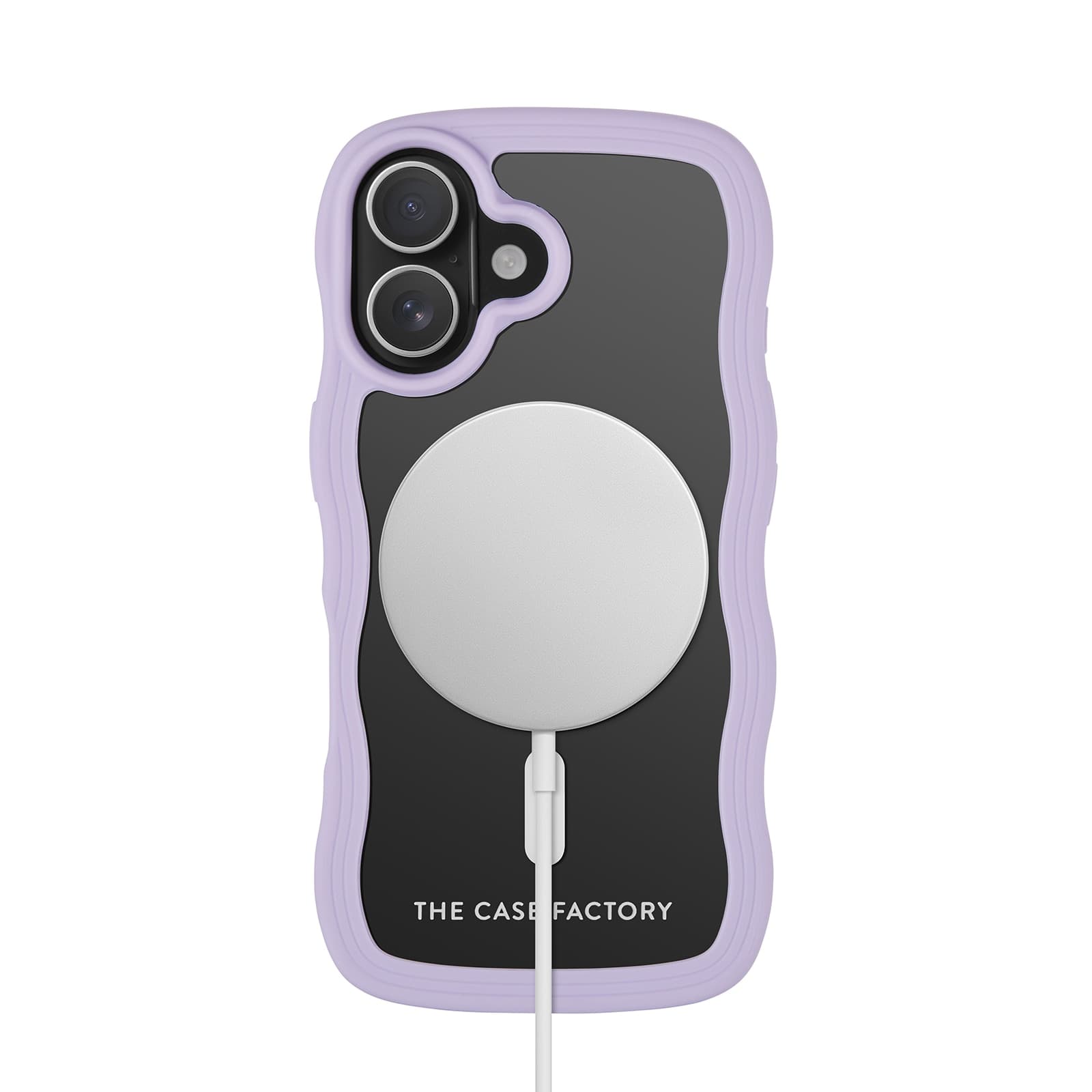 iPhone 16 The Wave Magnetic Case, Lilla