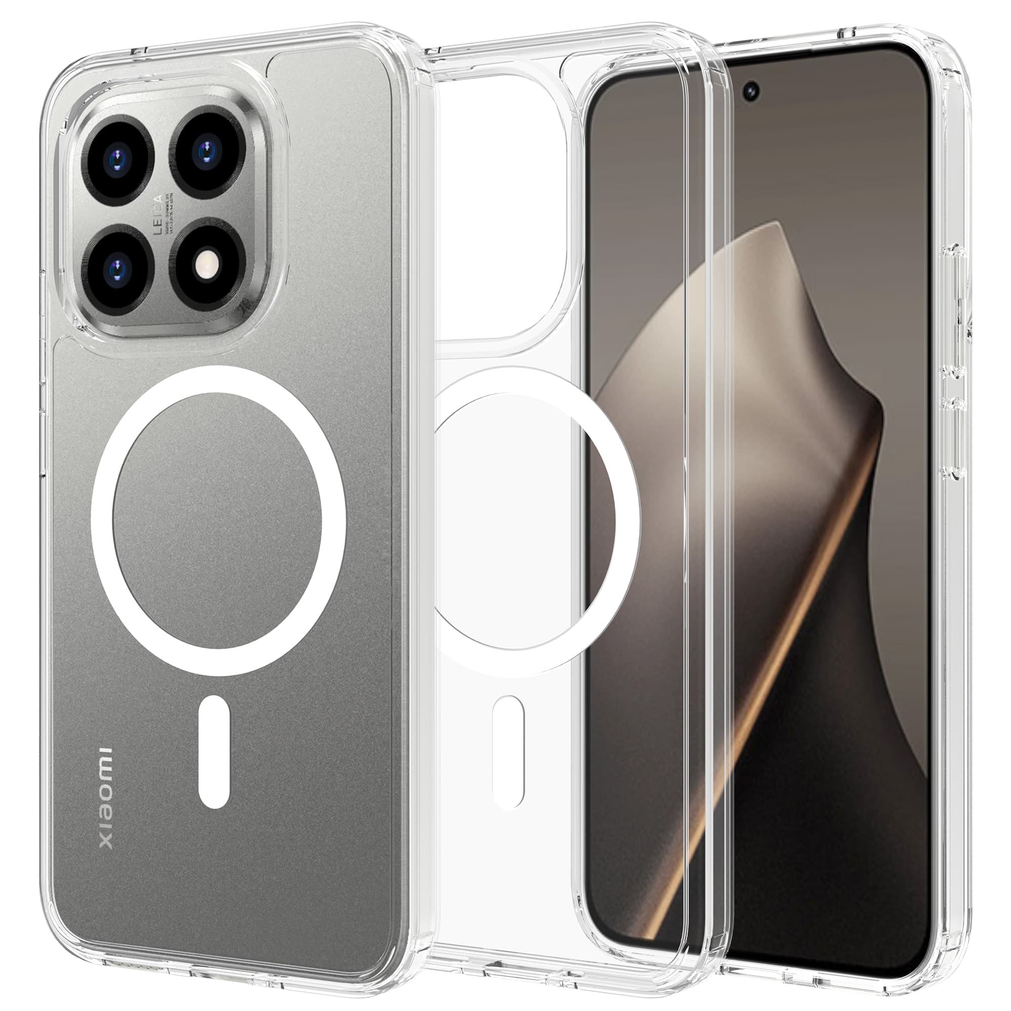 Xiaomi 15T MagSafe Hybrid-deksel, Gjennomsiktig