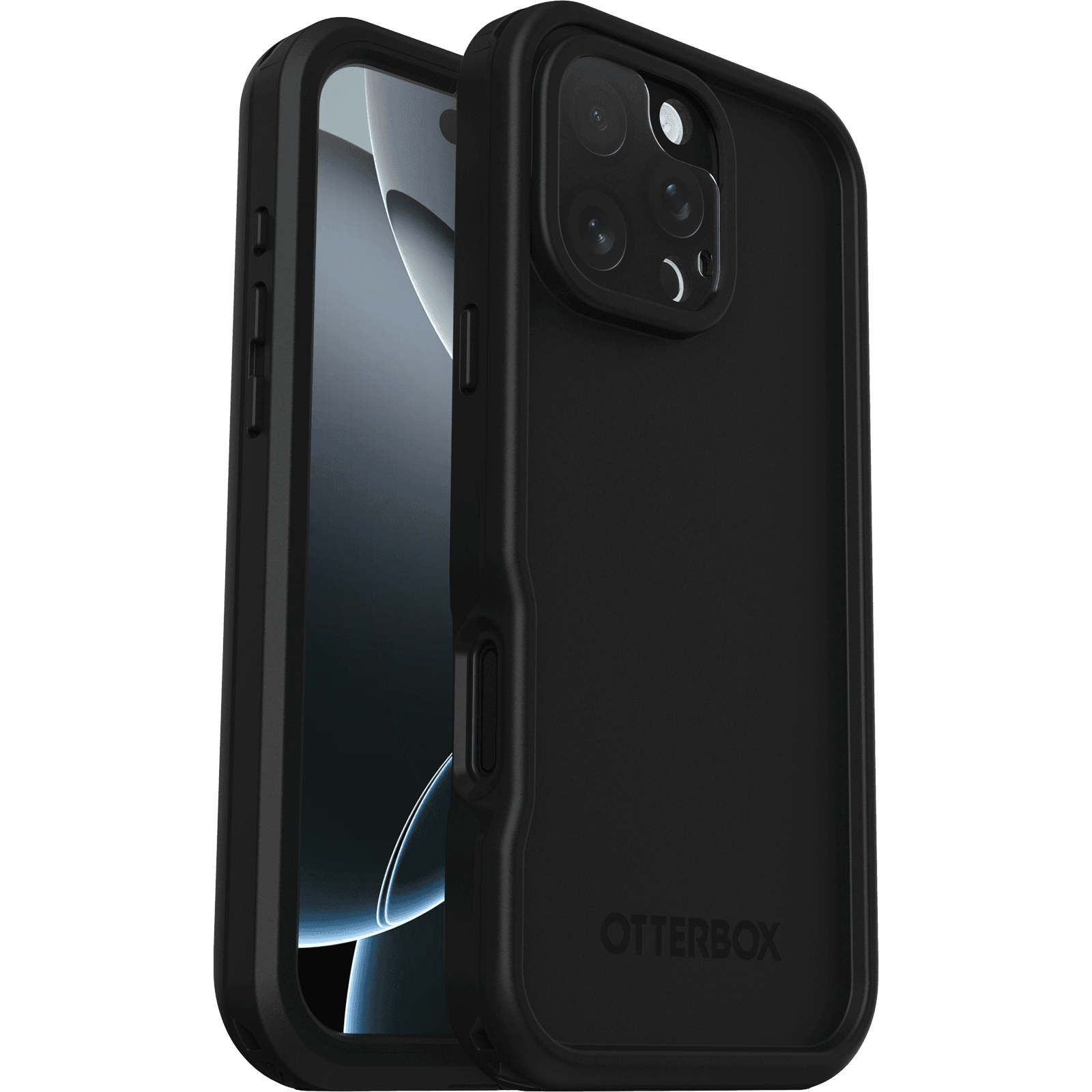 iPhone 16 Pro Max FRE Mobildeksel med MagSafe og maksimal beskyttelse, Svart