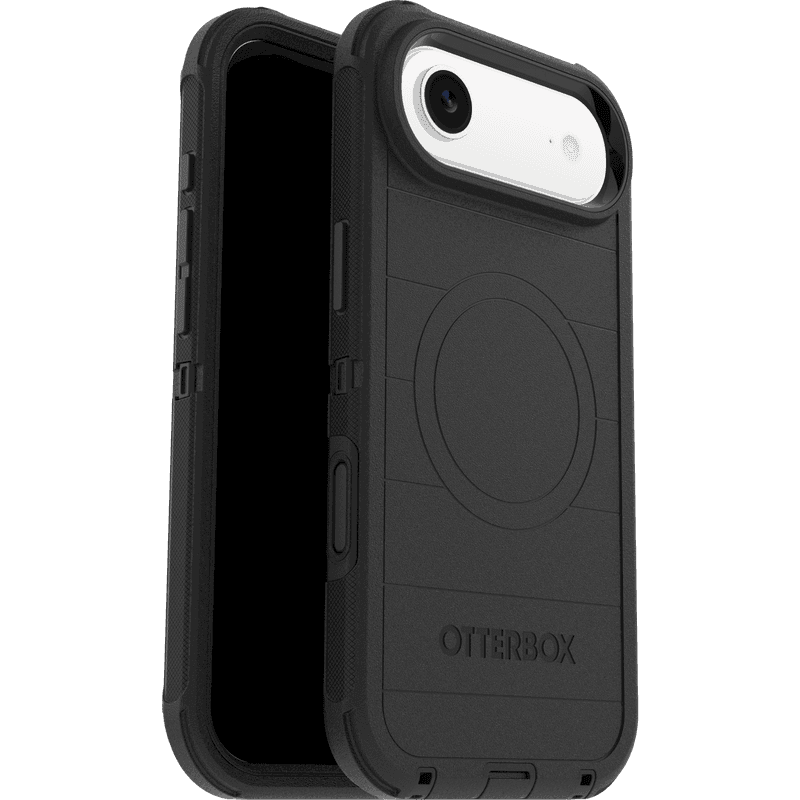 iPhone Air Defender - Robust MagSafe mobildeksel med høy beskyttelsesgrad, Svart
