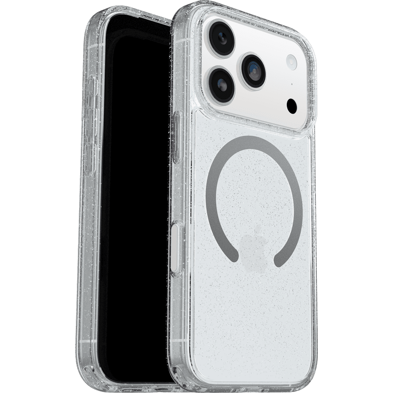 iPhone 17 Pro Støtsikkert MagSafe-deksel Symmetry Plus, Stardust Glitter