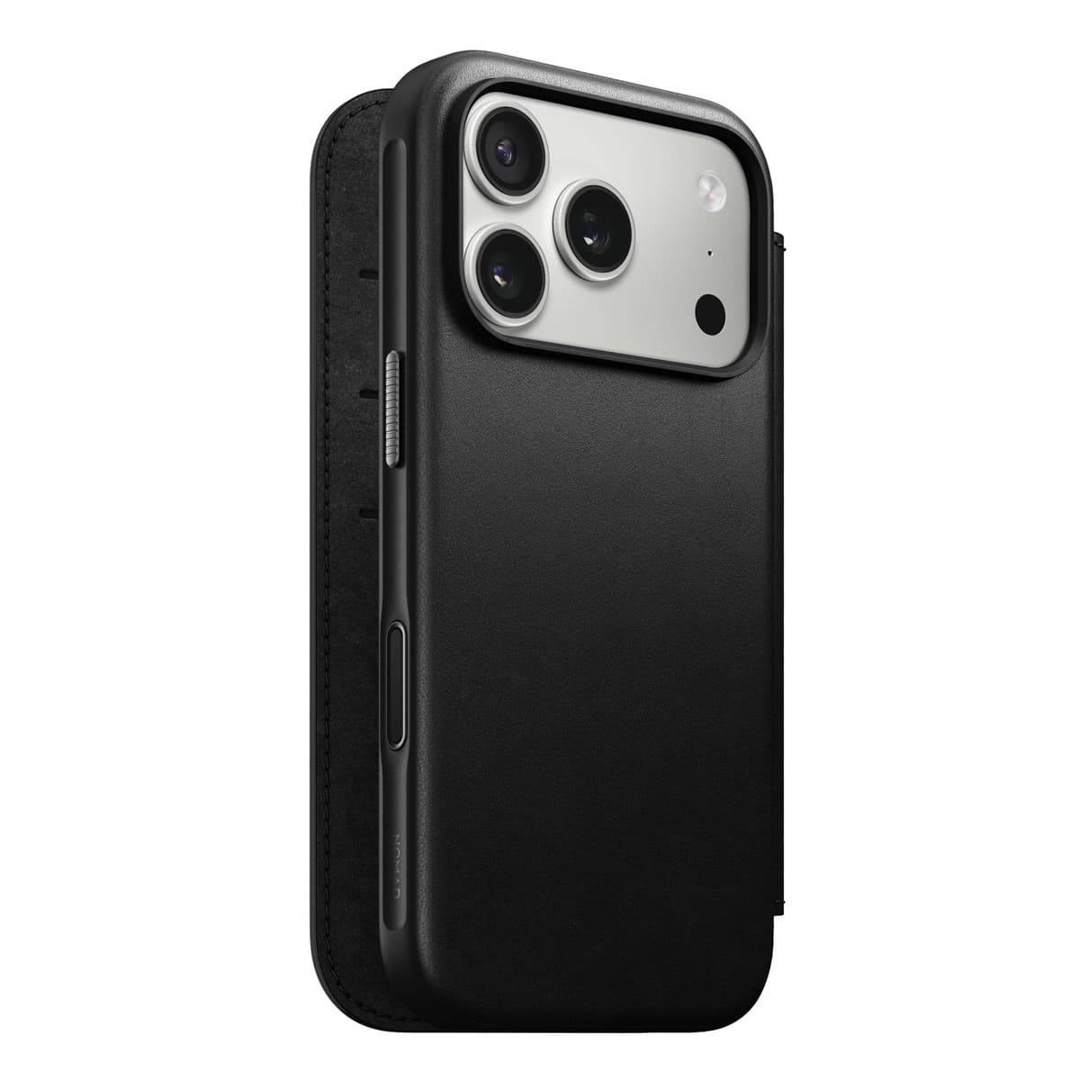 iPhone 17 Pro Etui MagSafe - Modern Leather Folio, Black