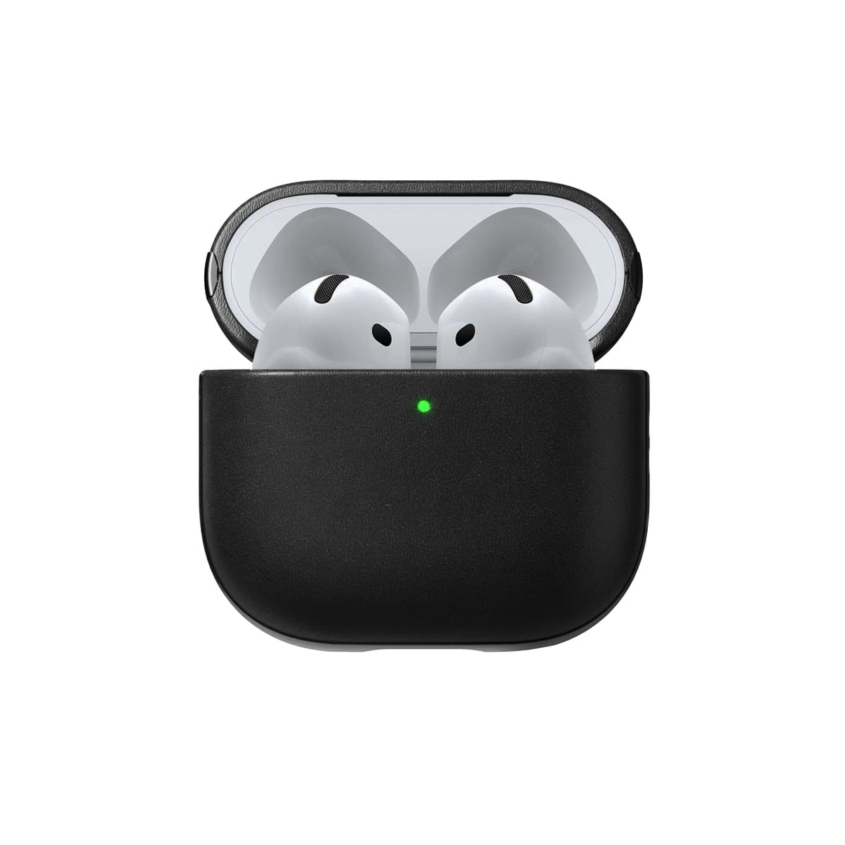 Apple AirPods 4 Skinnetui - Modern Case Leather, Black