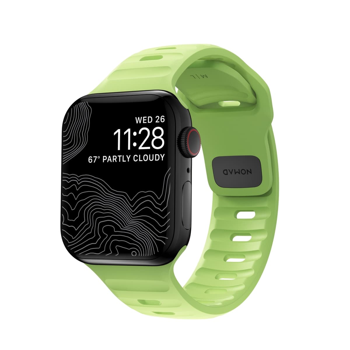 Apple Watch Series 8 41mm Reim - Sport Band Glow 2.0 - Limited edition