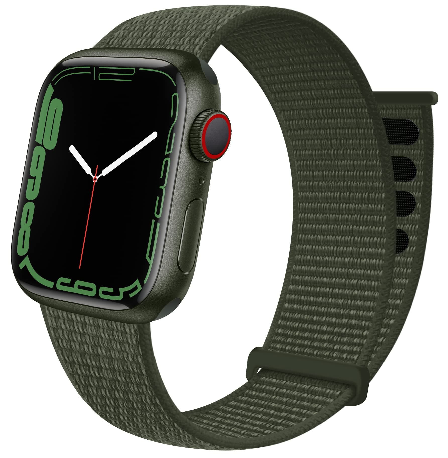 Nylonreim Apple Watch Series 1-3 42mm, Grønn