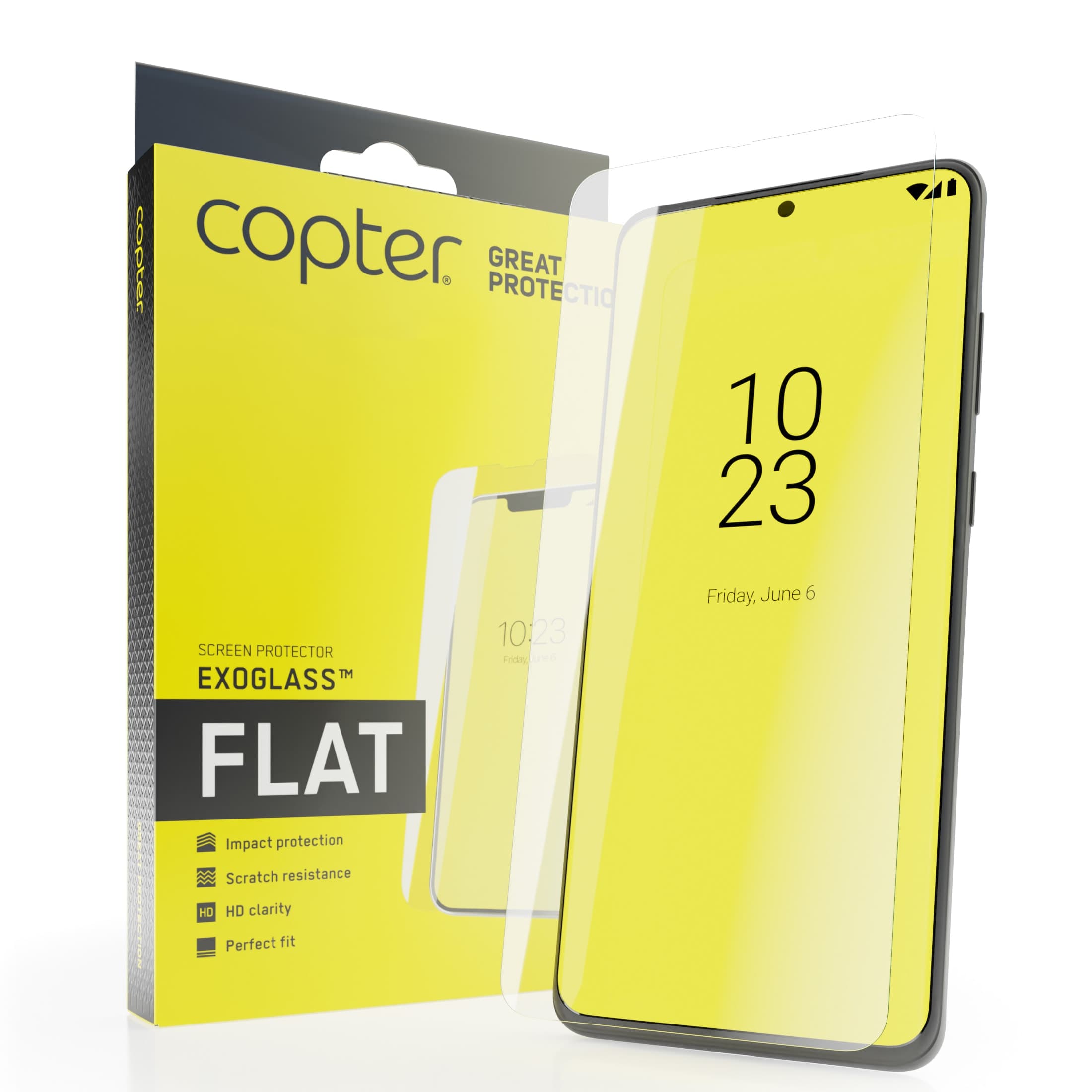  Fairphone 4 Skjermbeskytter i herdet glass - Exoglass