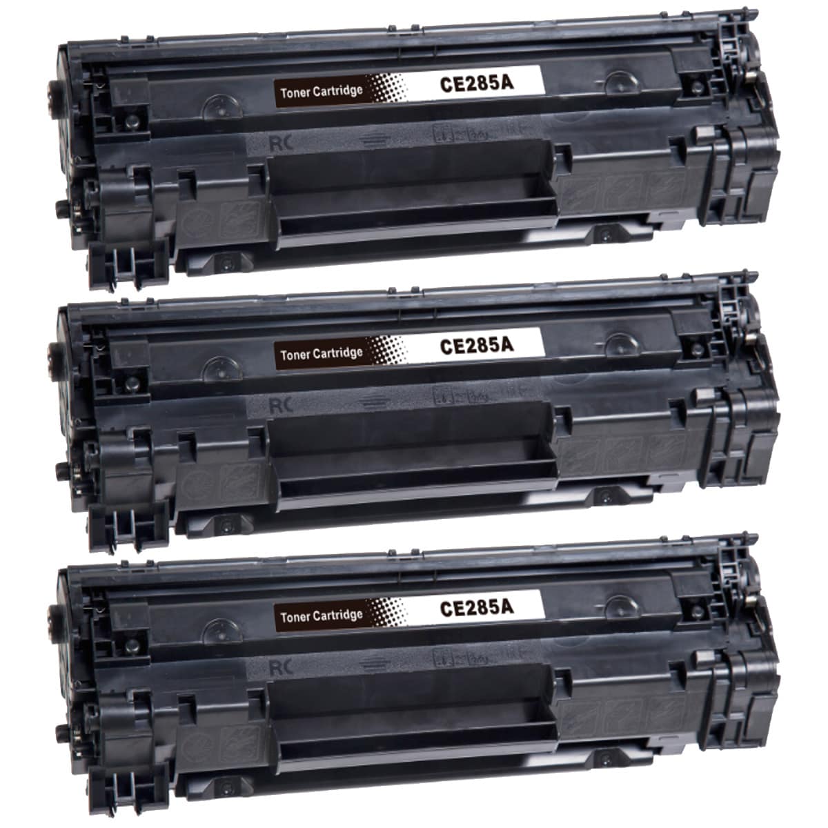 3-pack Toner HP LaserJet Pro P1102w - erstatter HP 85A / CE285A, Svart, 2000 sider