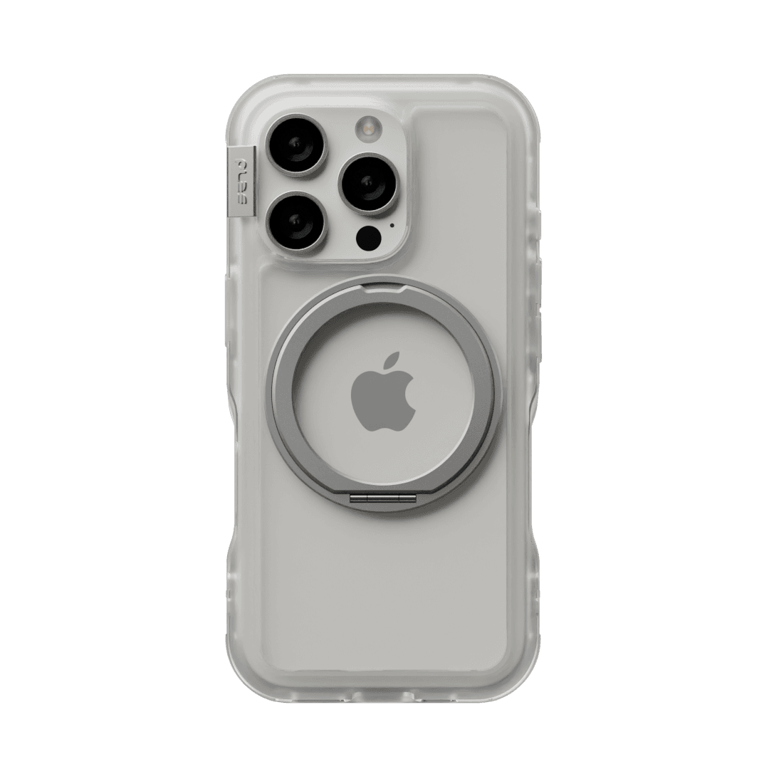 iPhone 16 Pro Arche MagSafe Deksel med stativ Matte Clear