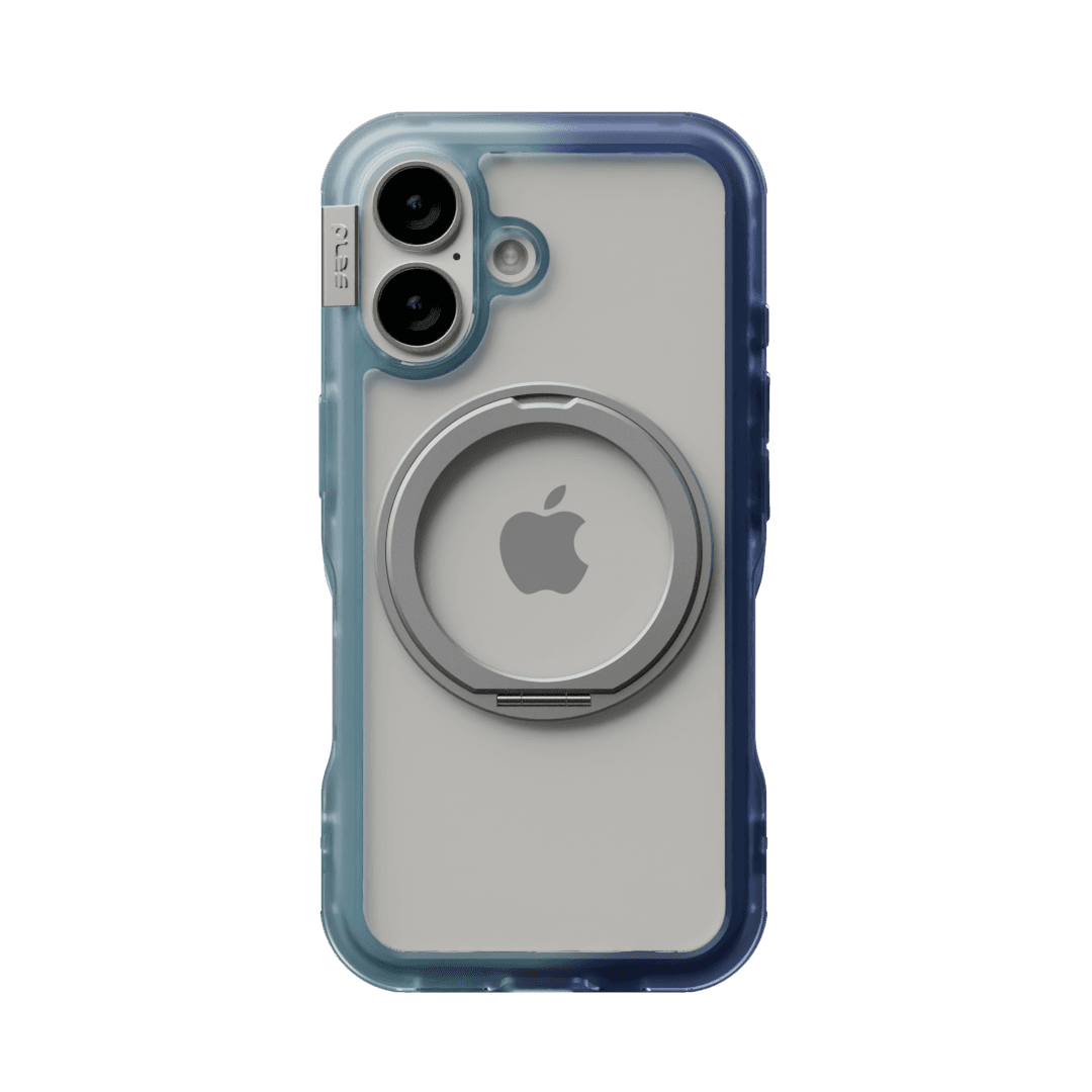 iPhone 16 Arche MagSafe Deksel med stativ Blue/Future Dusk