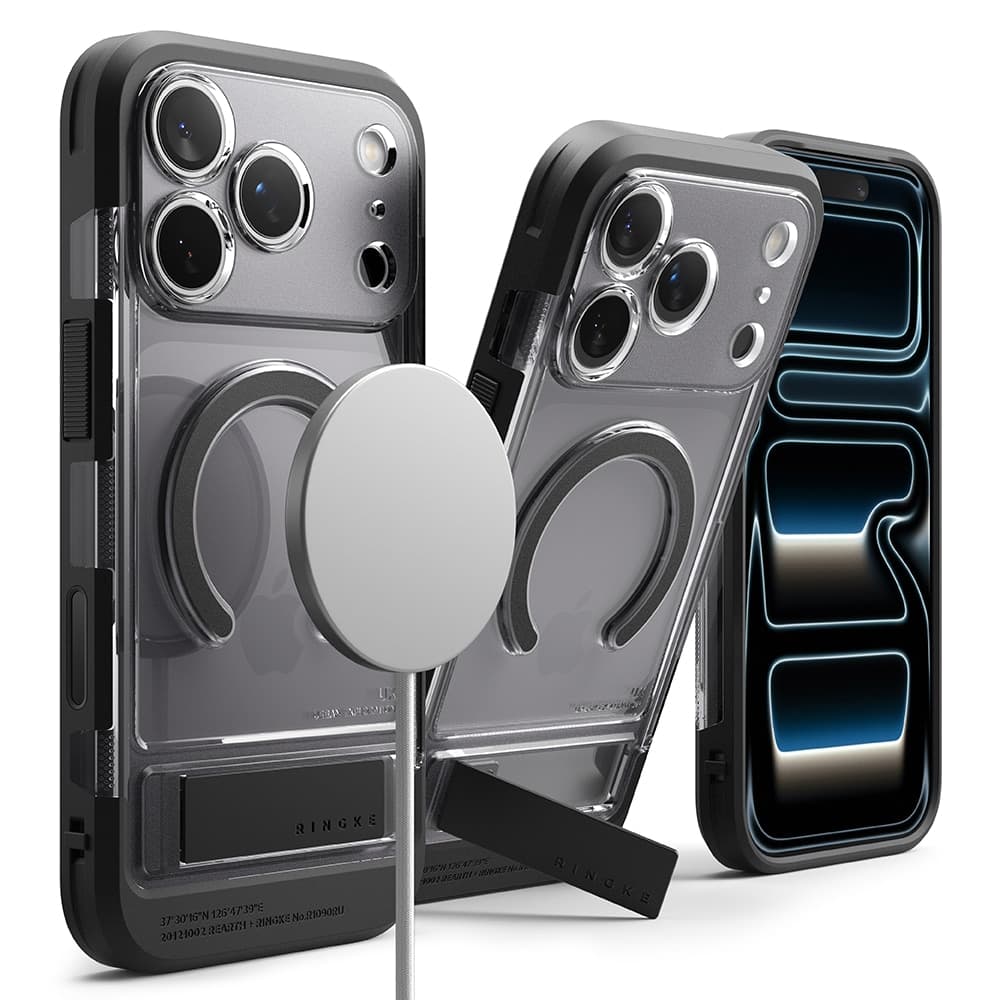 iPhone 17 Pro Max UX Magnetic Deksel, Smoke Black