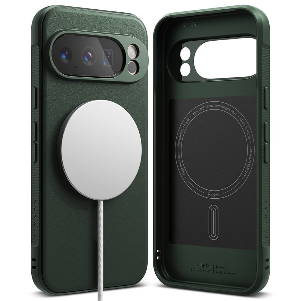 Google Pixel 10 Pro Onyx MagSafe Deksel, Dark Green