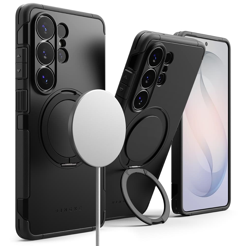 Samsung Galaxy S26 Ultra Alles Magnetisk Deksel, svart