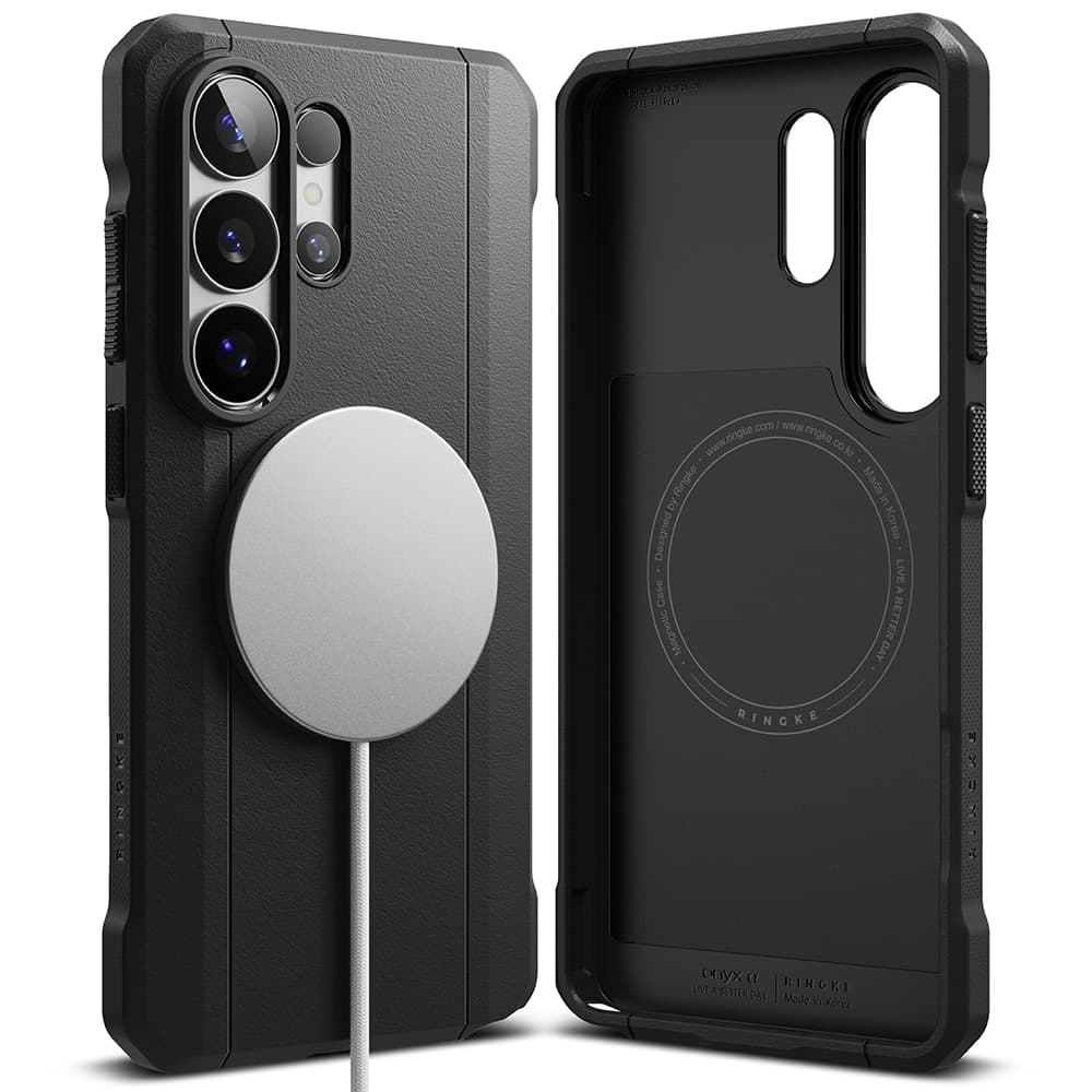 Samsung Galaxy S26 Ultra Onyx Alpha MagSafe Deksel, Black