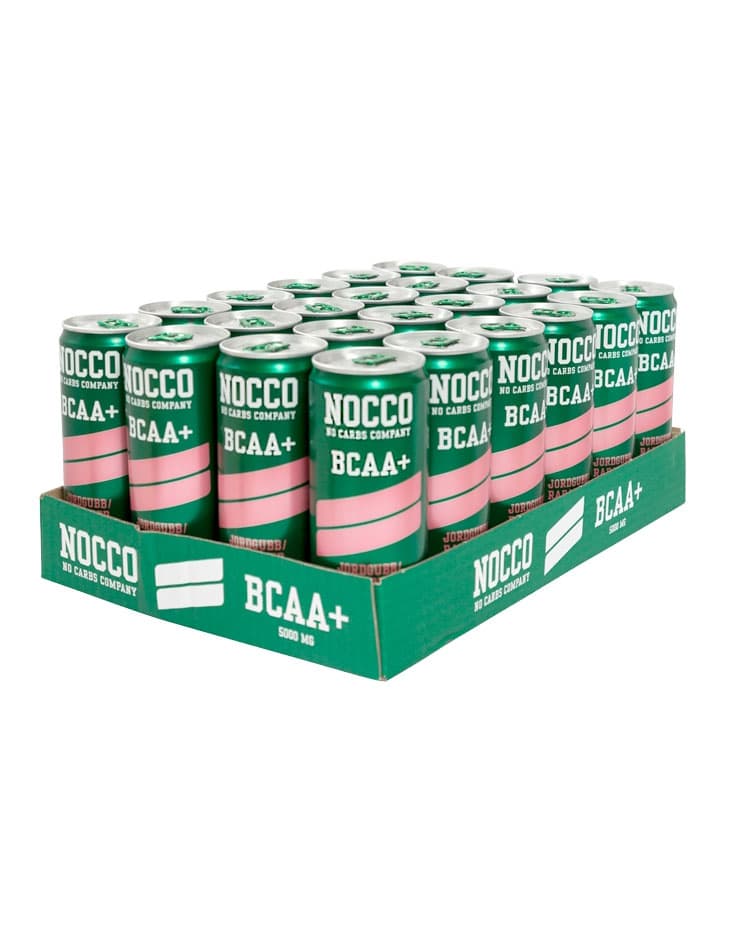 NOCCO BCAA Jordbær 24x330 ml