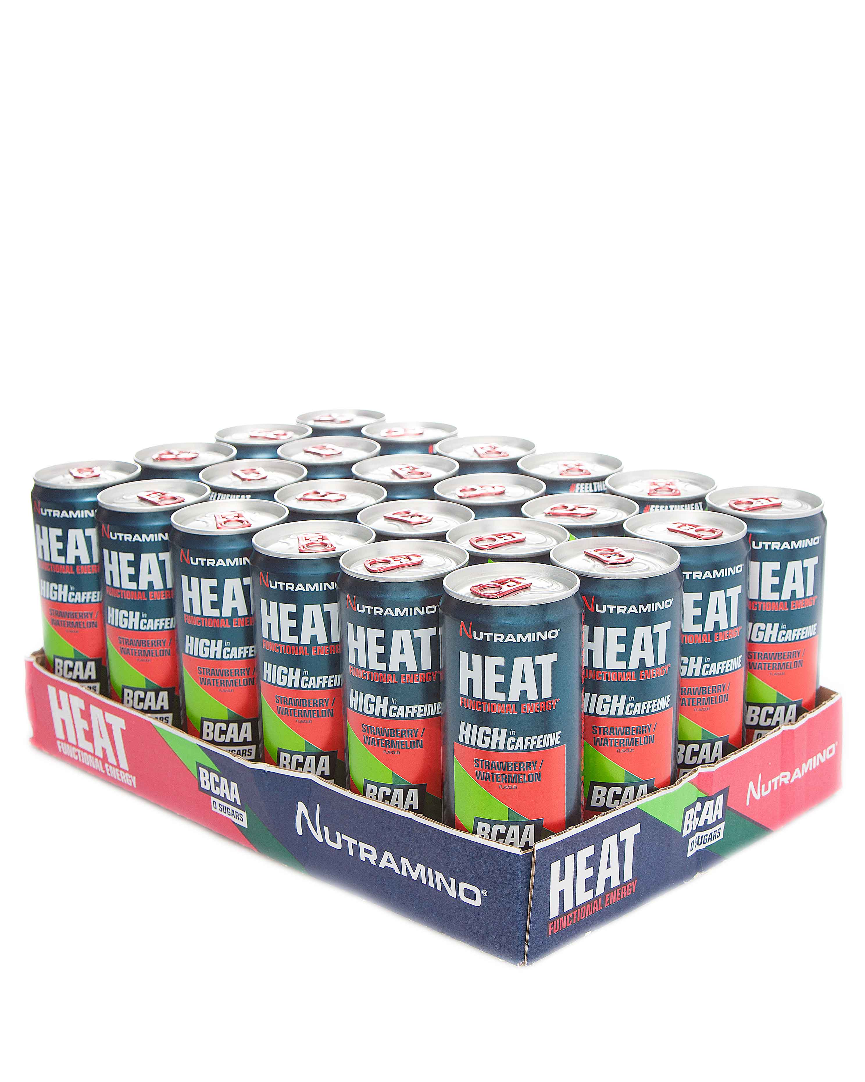 Nutramino HEAT BCAA Strawberry Watermelon 24x330ml