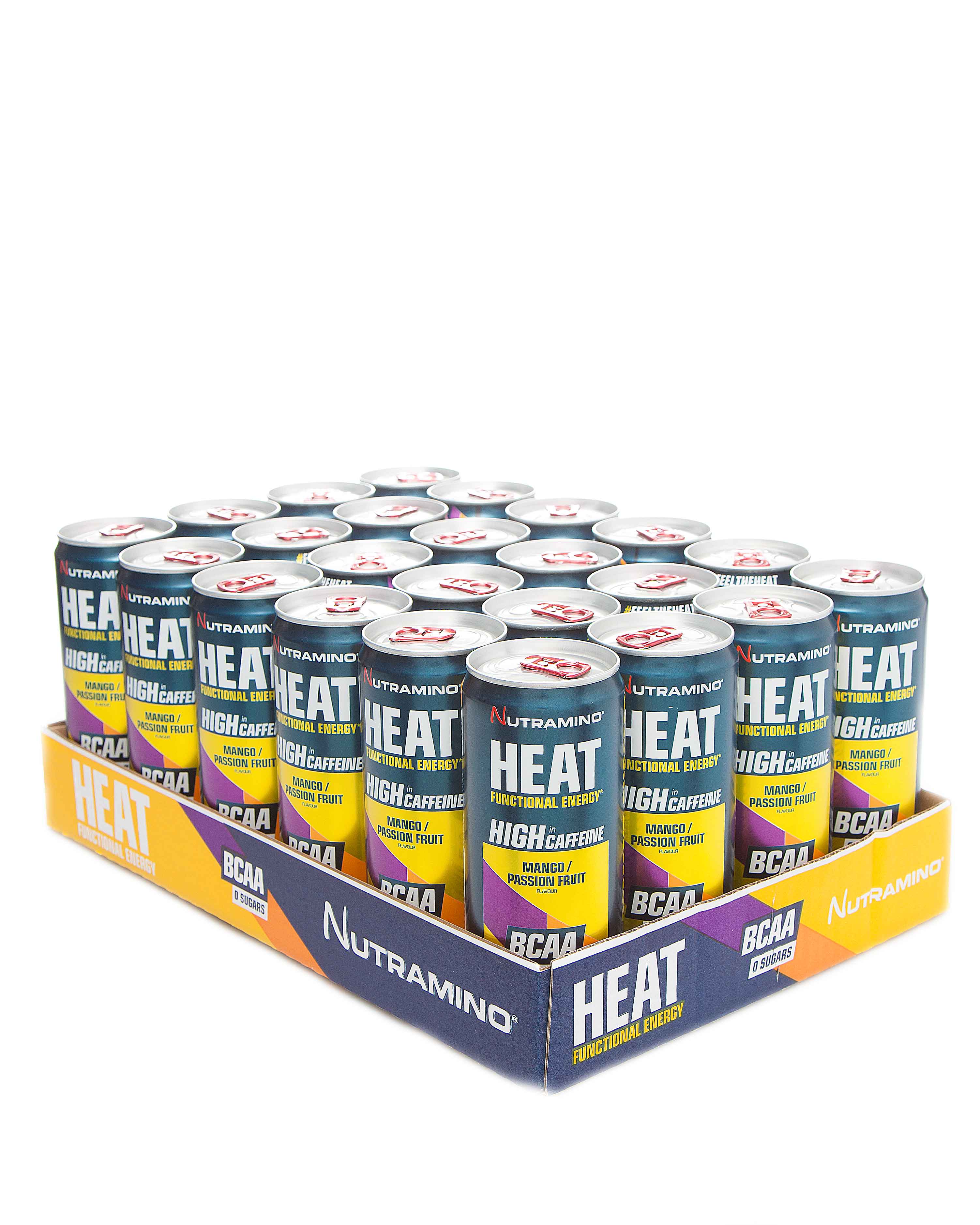 Nutramino HEAT BCAA Mango Passionfruit 24x330ml